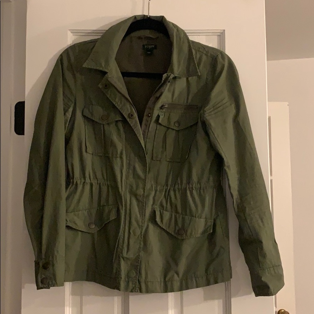 Jcrew factory utility jacket (green xs)